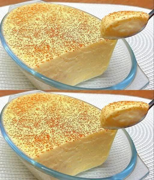 Rozpływa się w ustach! Domowy deser w 5 minut, super kremowy! Bez piekarnika i bez żelatyny. Wysłałam go do osoby, która mi go przysłała, dziękuję!