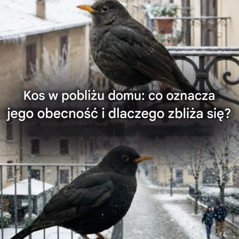 Kos w pobliżu domu: co oznacza jego obecność i dlaczego się zbliża?