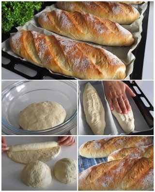 Najlepszy domowy chleb: Z jednej porcji uzyskuję 3 bochenki, niesamowicie puszyste i pyszne!