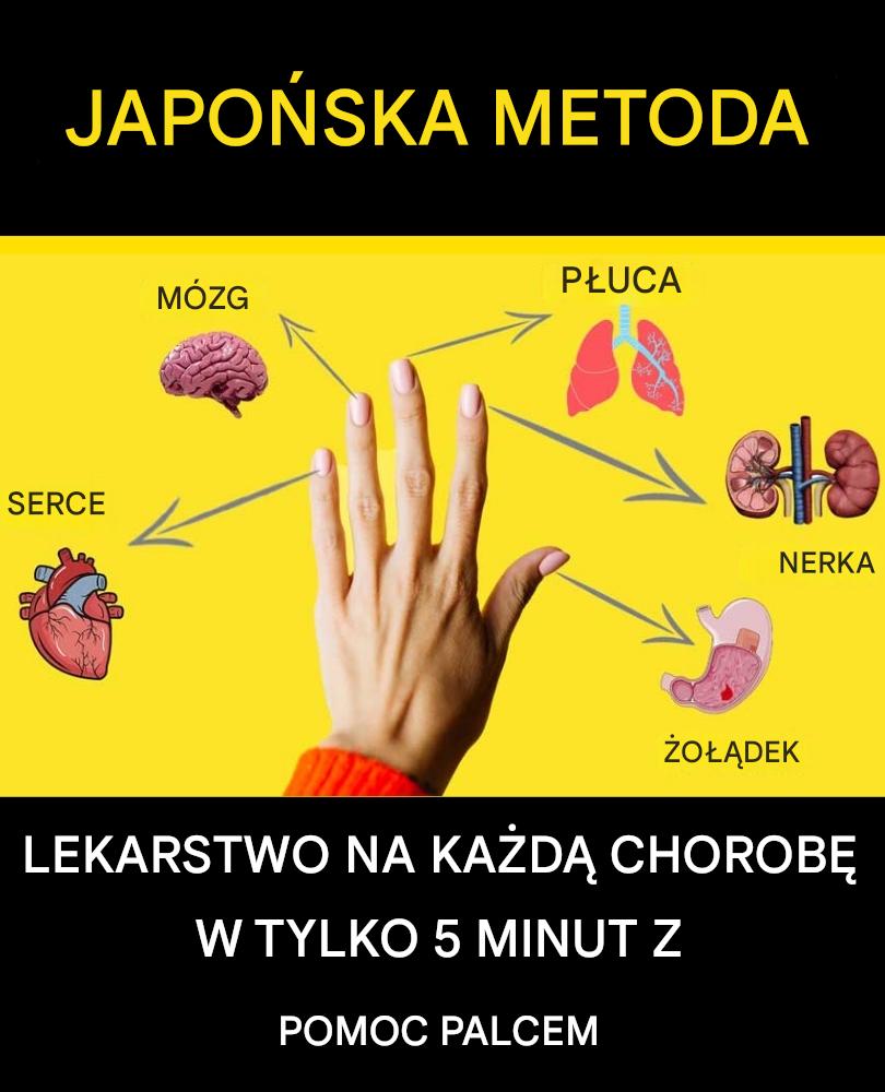 Metoda japońska – Podobno można wyleczyć każdą chorobę w zaledwie 5 minut za pomocą palców.