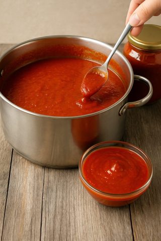 Nie potrzebujesz już ketchupu z dodatkami, który kupisz w sklepie, ponieważ możesz zrobić swój własny, w 100% naturalny, zdrowy i aromatyczny ketchup, idealny na zimę!