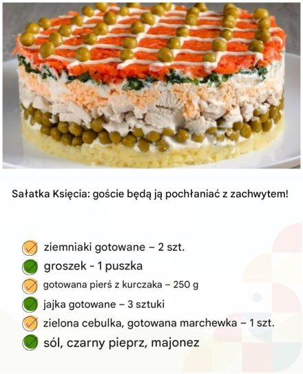 Sałatka Księcia: Twoja rodzina i goście ją pokochają!