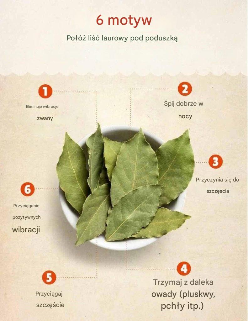 Dlaczego ważne jest, aby umieścić liść laurowy pod poduszką?