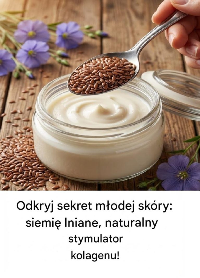Odkryj sekret młodej skóry: siemię lniane – naturalny stymulator kolagenu!