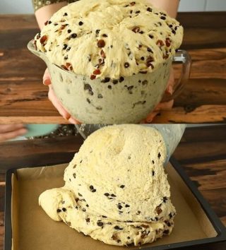 Świąteczna strucla maślana, cudownie pyszna i niezawodna  500 g mąki 50 g cukru…