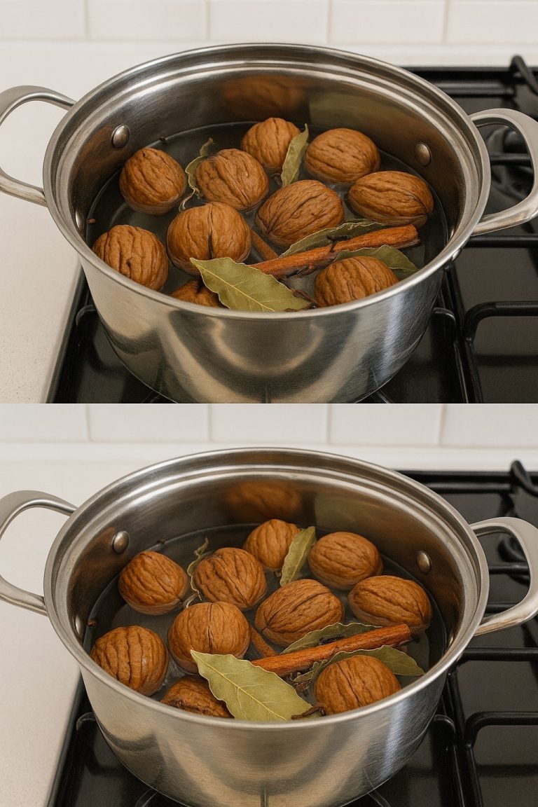 Punerea nucilor cu foi de dafin într-o oală după câteva minute va avea un efect uimitor. Iată ce se întâmplă.