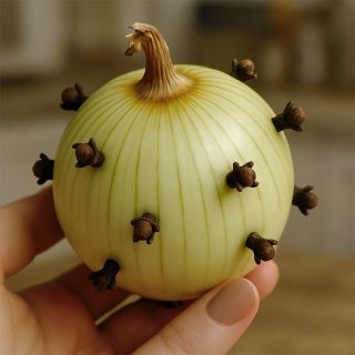 Dlaczego moja babcia wbijała goździki w cebulę?