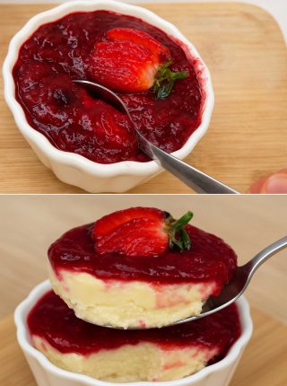 Pożywny i odchudzający deser wspomagający odchudzanie: gotowy w 4 minuty, bogaty w białko i mający tylko 110 kalorii!