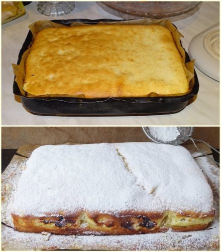 Deserowe ciasto z polewą