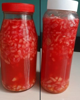 NIEZRÓWNANY PRZEPIS: Starty imbir, buraki, kapusta, mięta, ogórek, jabłko i marchewka.