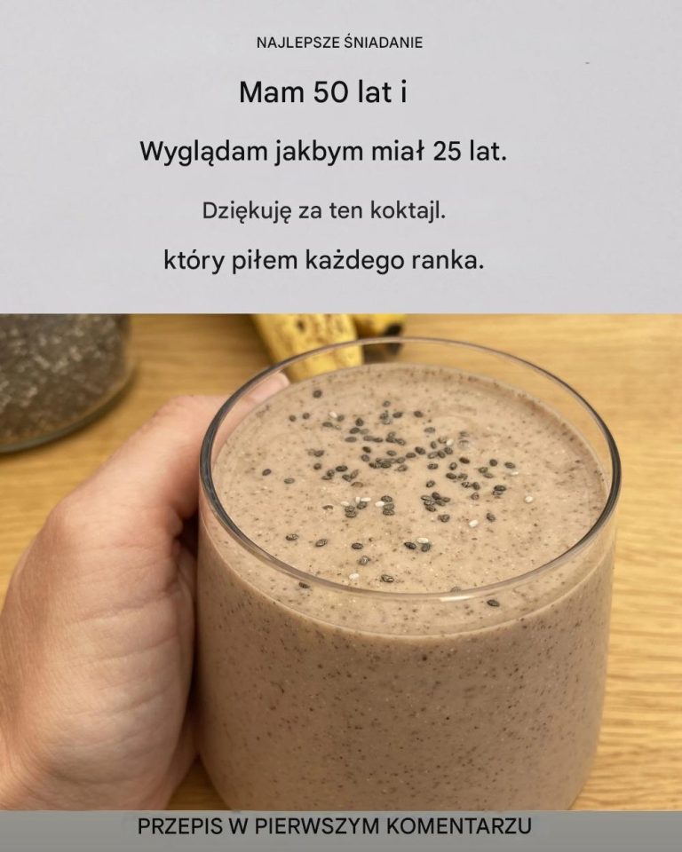 Orzeźwiający koktajl, który odmłodzi Cię o 20 lat