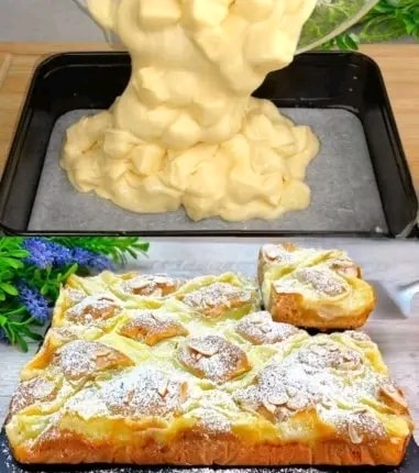 3 jabłka, 3 jajka, szklanka mleka i rozpływa się w ustach!