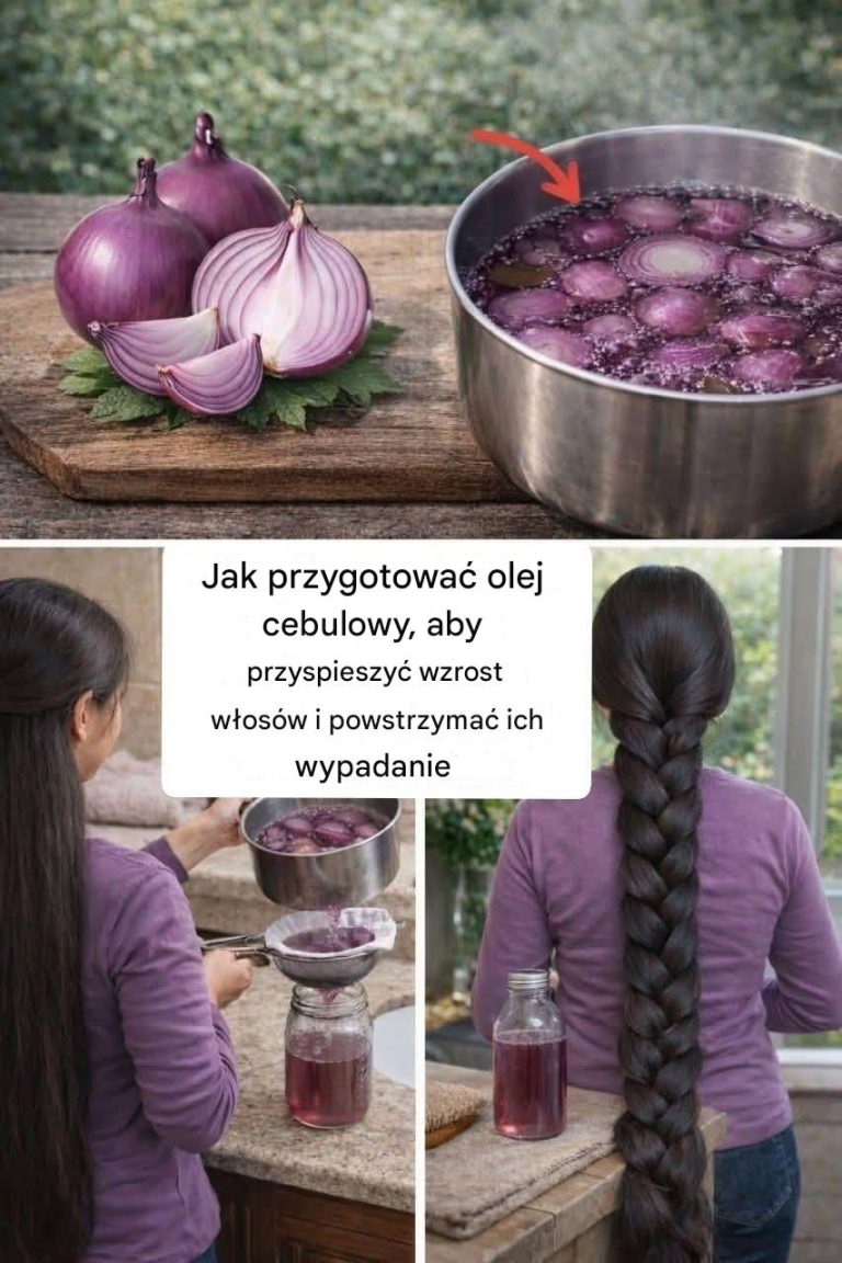 Cebula na porost i wzmocnienie włosów