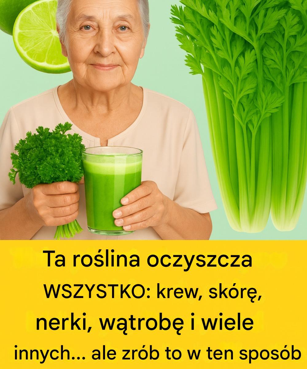 Koktajl z pietruszki, limonki i jarmużu: 60-sekundowy napój, który może wypłukać toksyny i szybko oczyścić skórę
