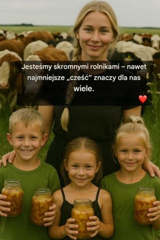 Nie mieszkamy w otoczeniu wysokich budynków ani ruchliwych ulic. Nasze dni zaczynają się od wschodu słońca, muczenia krów i zapachu świeżej ziemi.