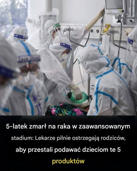 5-latek zmarł na raka w zaawansowanym stadium