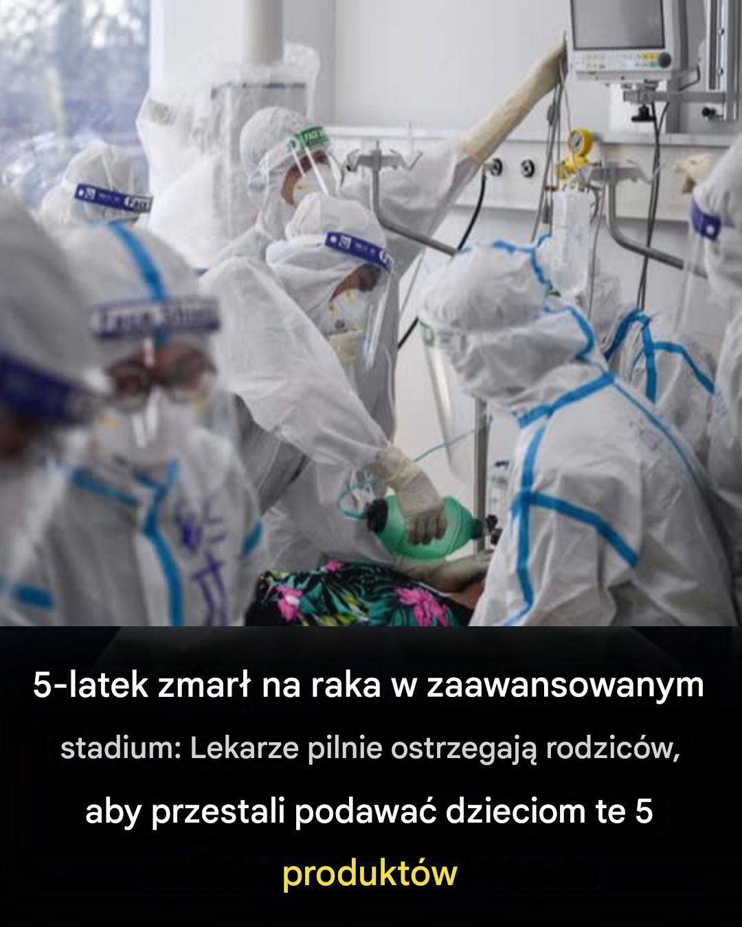 5-latek zmarł na raka w zaawansowanym stadium