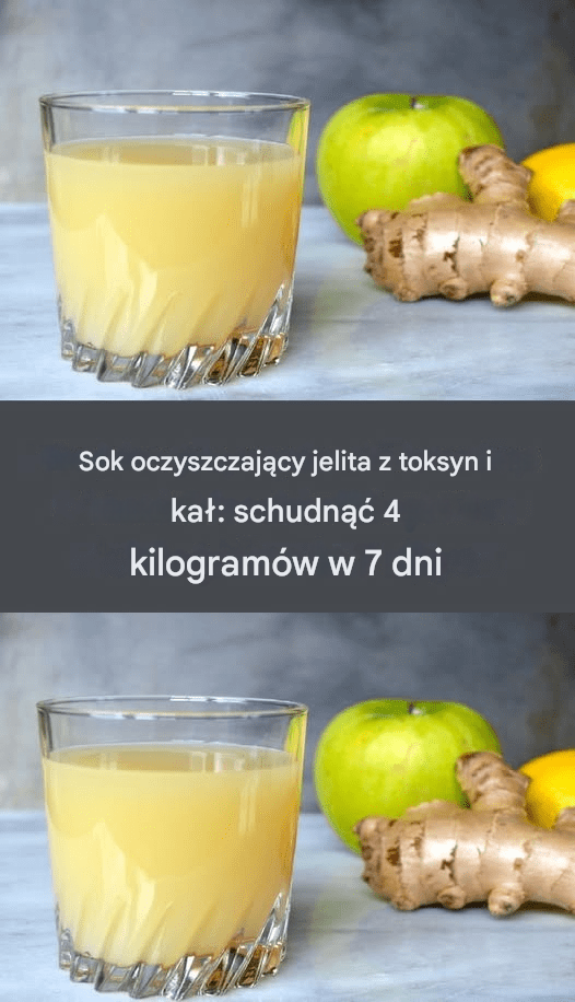 Sok oczyszczający jelita z toksyn i kału: schudnij 4 kilogramy w 7 dni